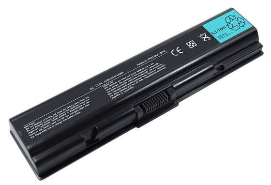 2 TOSHIBA laptop battery, PA3534U PA3727U PABAS098 Satellite A200 L200 M200